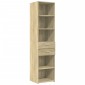 vidaXL Ντουλάπι Sonoma Δρυς 45x42,5x185 εκ. από Επεξεργασμένο Ξύλο