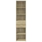 vidaXL Ντουλάπι Sonoma Δρυς 45x42,5x185 εκ. από Επεξεργασμένο Ξύλο
