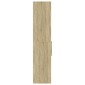 vidaXL Ντουλάπι Sonoma Δρυς 45x42,5x185 εκ. από Επεξεργασμένο Ξύλο