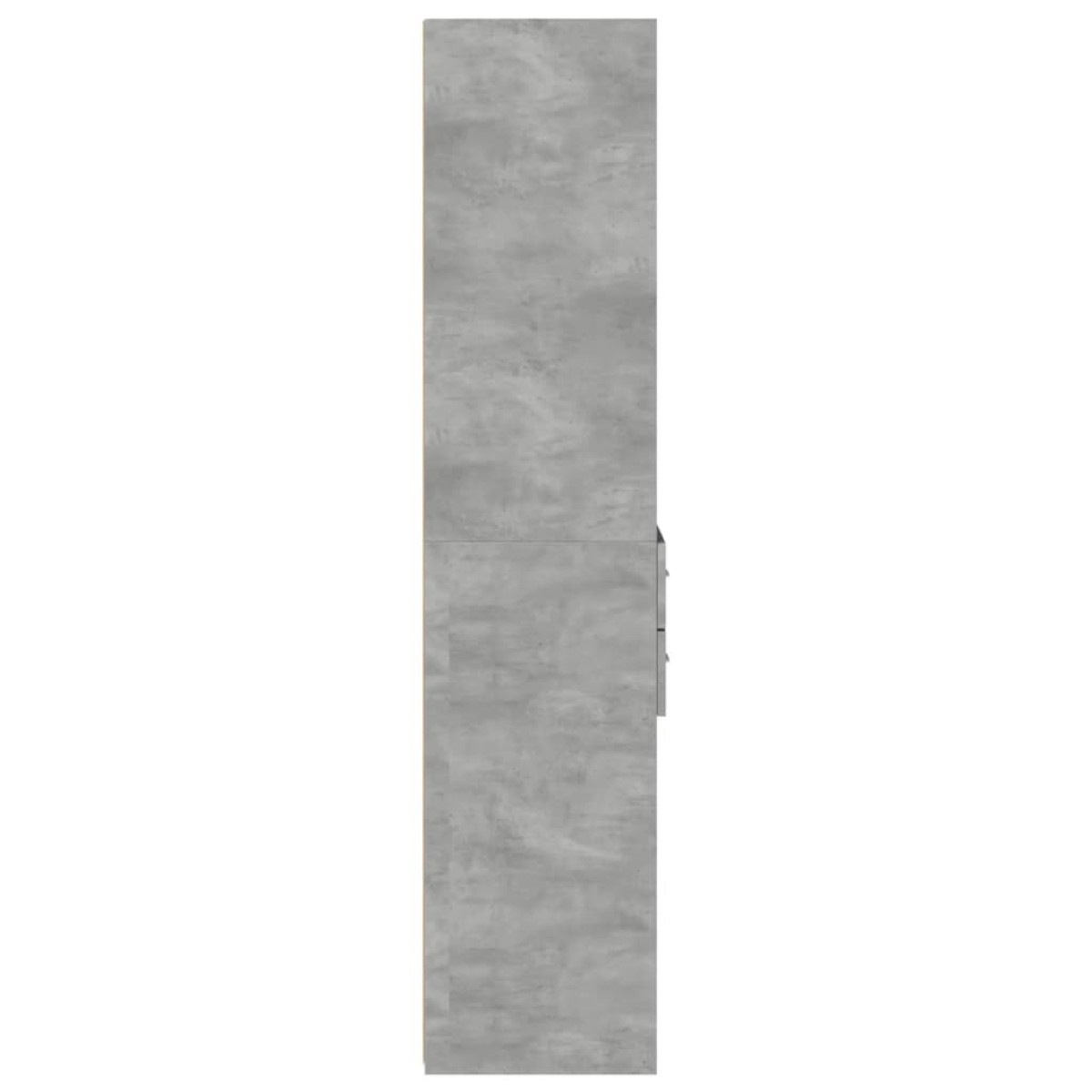 vidaXL Ντουλάπι Γκρι Σκυροδέματος 45x42,5x185 εκ. Επεξεργασμένο Ξύλο