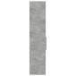 vidaXL Ντουλάπι Γκρι Σκυροδέματος 45x42,5x185 εκ. Επεξεργασμένο Ξύλο