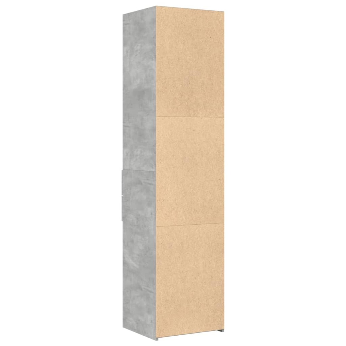 vidaXL Ντουλάπι Γκρι Σκυροδέματος 45x42,5x185 εκ. Επεξεργασμένο Ξύλο