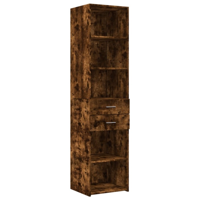vidaXL Ντουλάπι Καπνιστή Δρυς 45x42,5x185 εκ. από Επεξεργασμένο Ξύλο