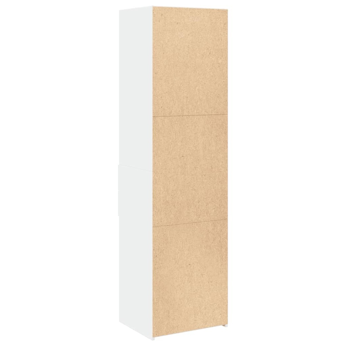 vidaXL Ντουλάπι Λευκό 50x42,5x185 εκ. από Επεξεργασμένο Ξύλο