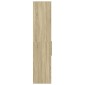 vidaXL Ντουλάπι Sonoma Δρυς 50x42,5x185 εκ. από Επεξεργασμένο Ξύλο