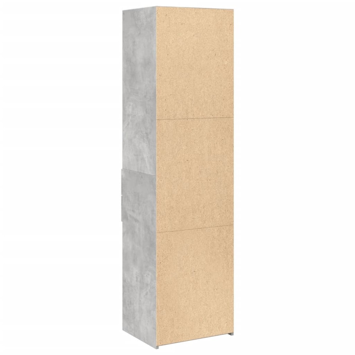 vidaXL Ντουλάπι Γκρι Σκυροδέματος 50x42,5x185 εκ. Επεξεργασμένο Ξύλο