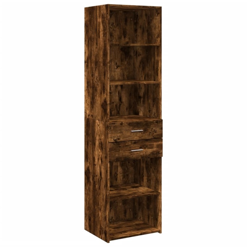 vidaXL Ντουλάπι Καπνιστή Δρυς 50x42,5x185 εκ. από Επεξεργασμένο Ξύλο