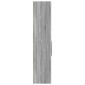 vidaXL Ντουλάπι Γκρι Sonoma 70x42,5x185 εκ. από Επεξεργασμένο Ξύλο