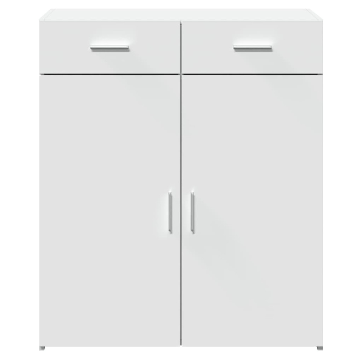 vidaXL Ντουλάπι Λευκή 80x42,5x93 εκ. από Επεξεργασμένο Ξύλο