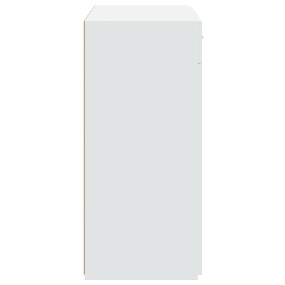 vidaXL Ντουλάπι Λευκή 80x42,5x93 εκ. από Επεξεργασμένο Ξύλο