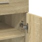vidaXL Ντουλάπι Sonoma Δρυς 80x42,5x93 εκ. από Επεξεργασμένο Ξύλο