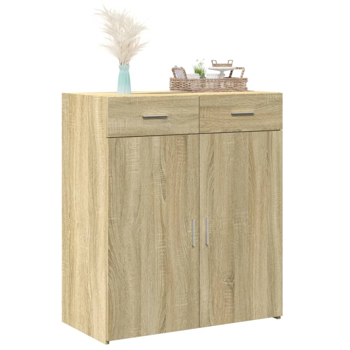 vidaXL Ντουλάπι Sonoma Δρυς 80x42,5x93 εκ. από Επεξεργασμένο Ξύλο