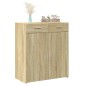 vidaXL Ντουλάπι Sonoma Δρυς 80x42,5x93 εκ. από Επεξεργασμένο Ξύλο