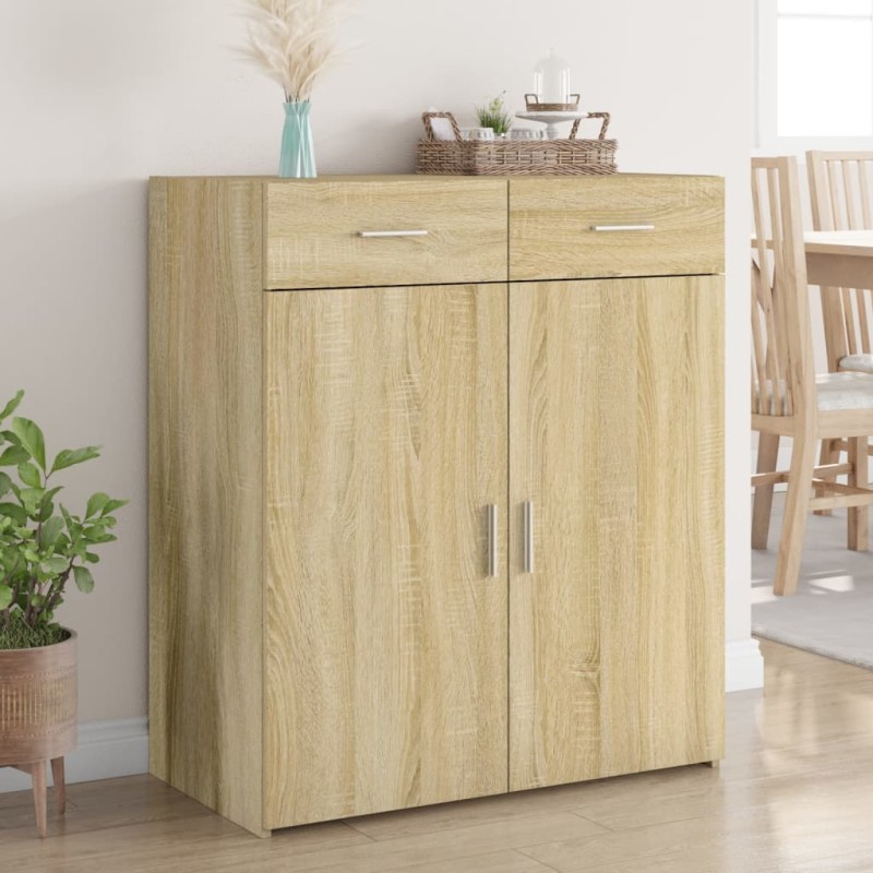 vidaXL Ντουλάπι Sonoma Δρυς 80x42,5x93 εκ. από Επεξεργασμένο Ξύλο