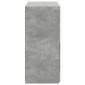vidaXL Ντουλάπι Γκρι Σκυροδέματος 80x42,5x93 εκ. Επεξεργασμένο Ξύλο