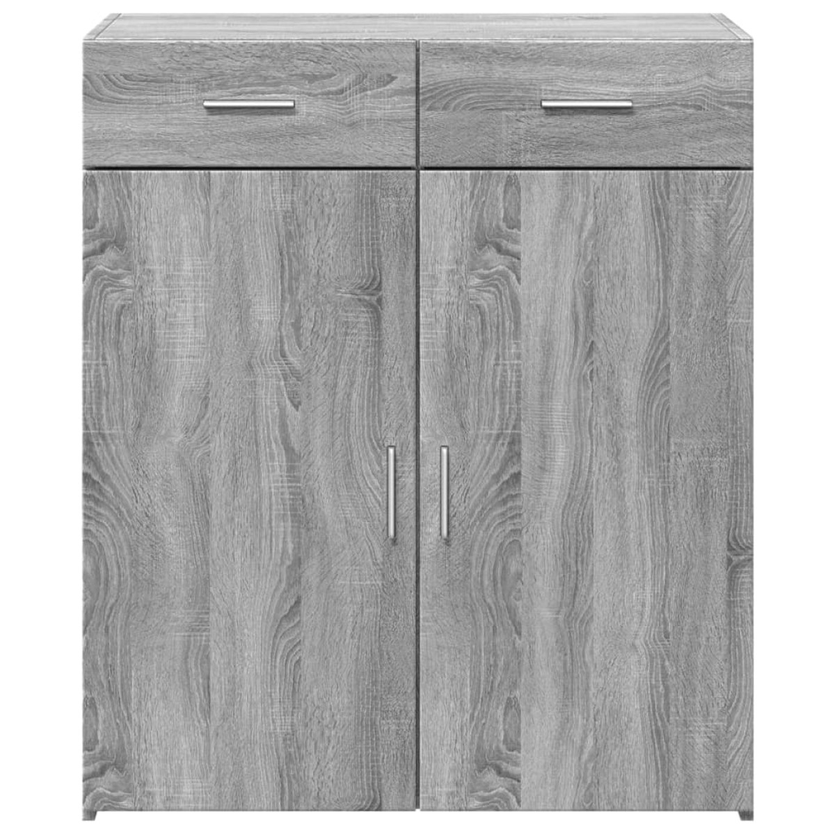 vidaXL Ντουλάπι Γκρι Sonoma 80x42,5x93 εκ. από Επεξεργασμένο Ξύλο