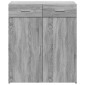 vidaXL Ντουλάπι Γκρι Sonoma 80x42,5x93 εκ. από Επεξεργασμένο Ξύλο