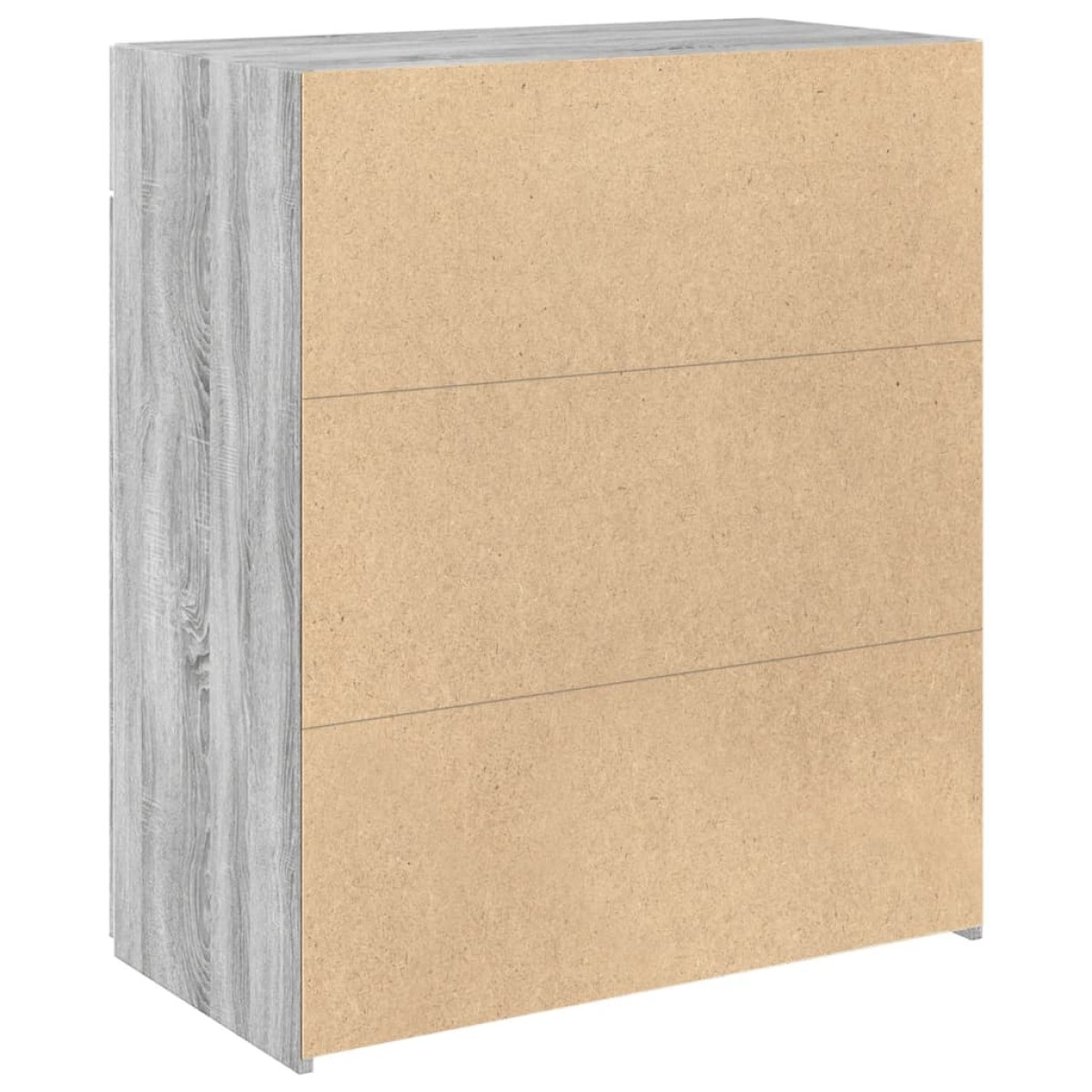 vidaXL Ντουλάπι Γκρι Sonoma 80x42,5x93 εκ. από Επεξεργασμένο Ξύλο