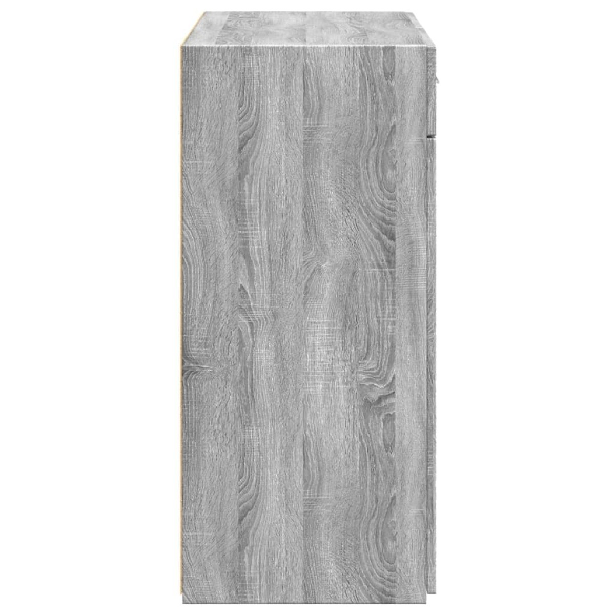 vidaXL Ντουλάπι Γκρι Sonoma 80x42,5x93 εκ. από Επεξεργασμένο Ξύλο