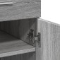 vidaXL Ντουλάπι Γκρι Sonoma 80x42,5x93 εκ. από Επεξεργασμένο Ξύλο