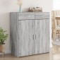 vidaXL Ντουλάπι Γκρι Sonoma 80x42,5x93 εκ. από Επεξεργασμένο Ξύλο