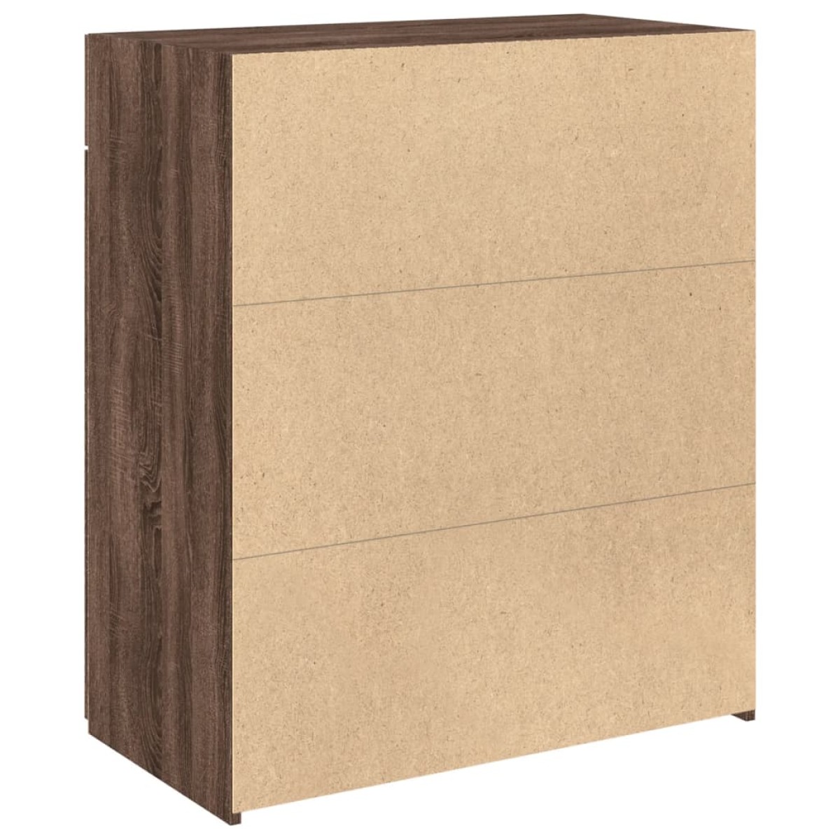 vidaXL Ντουλάπι Καφέ Δρυς 80x42,5x93 εκ. από Επεξεργασμένο Ξύλο