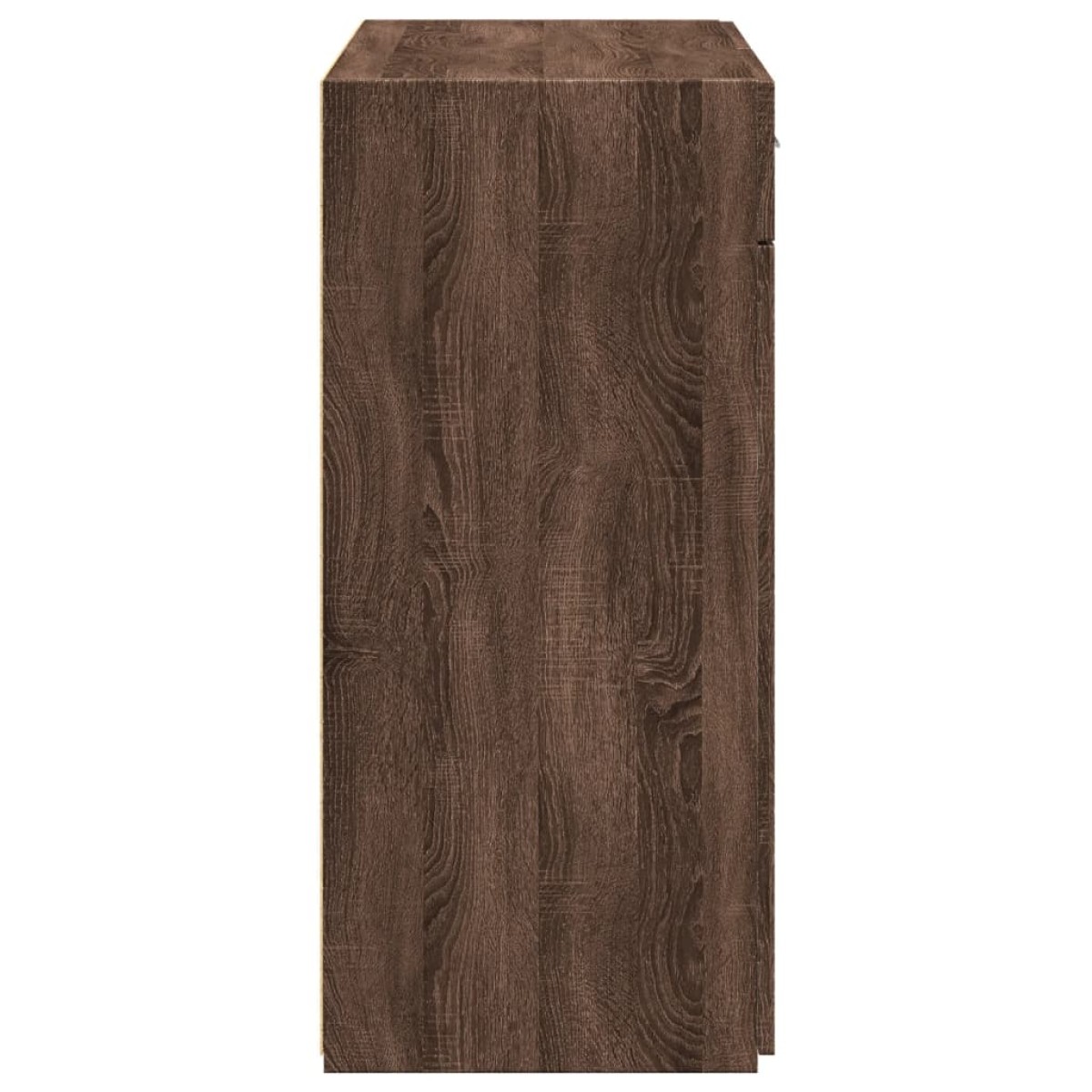 vidaXL Ντουλάπι Καφέ Δρυς 80x42,5x93 εκ. από Επεξεργασμένο Ξύλο
