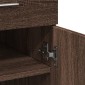 vidaXL Ντουλάπι Καφέ Δρυς 80x42,5x93 εκ. από Επεξεργασμένο Ξύλο