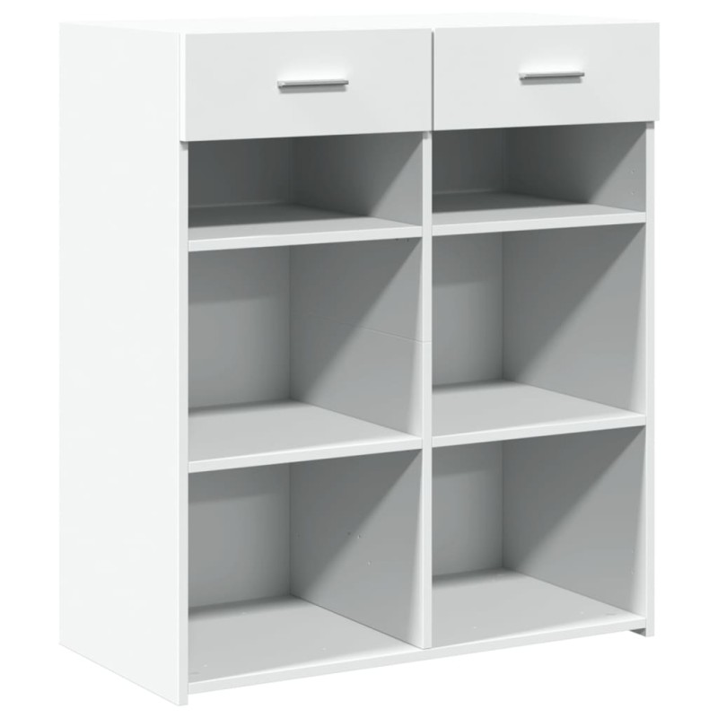 vidaXL Ντουλάπι Λευκή 80x42,5x93 εκ. από Επεξεργασμένο Ξύλο