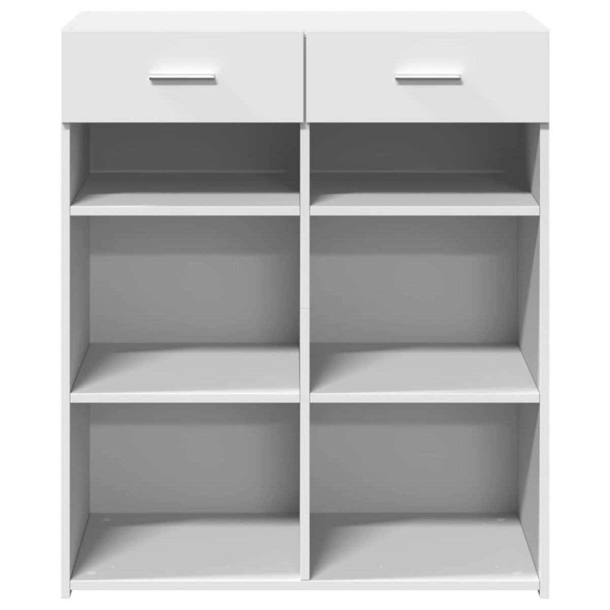 vidaXL Ντουλάπι Λευκή 80x42,5x93 εκ. από Επεξεργασμένο Ξύλο