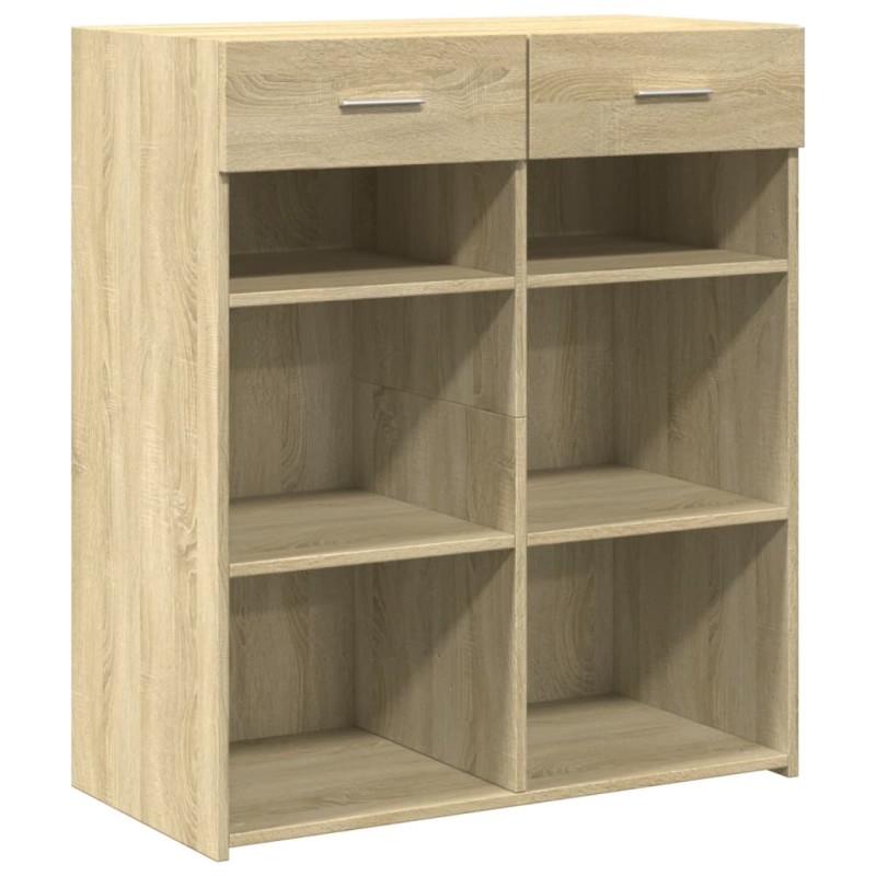 vidaXL Ντουλάπι Sonoma Δρυς 80x42,5x93 εκ. από Επεξεργασμένο Ξύλο