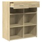 vidaXL Ντουλάπι Sonoma Δρυς 80x42,5x93 εκ. από Επεξεργασμένο Ξύλο
