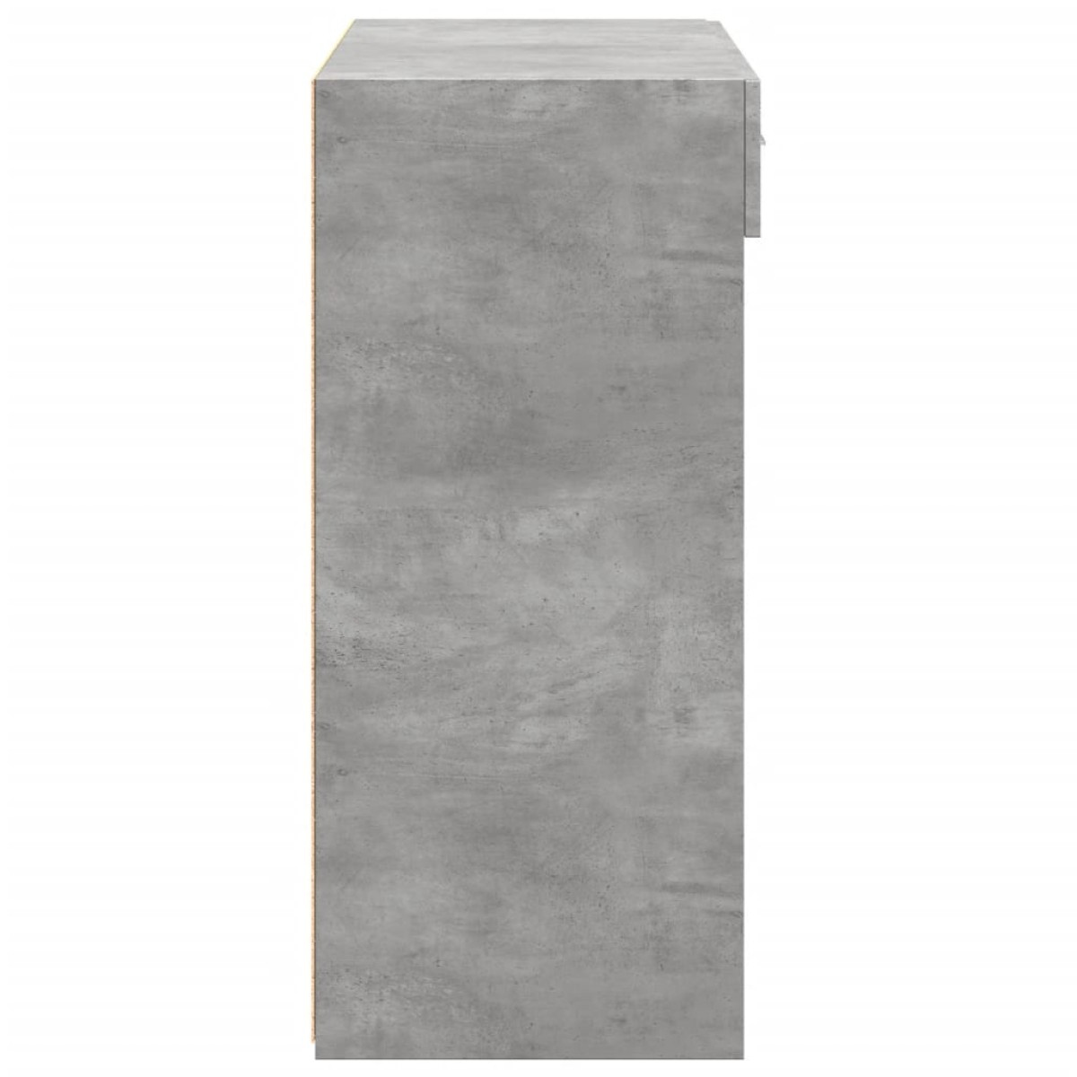 vidaXL Ντουλάπι Γκρι Σκυροδέματος 80x42,5x93 εκ. Επεξεργασμένο Ξύλο