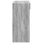 vidaXL Ντουλάπι Γκρι Sonoma 80x42,5x93 εκ. από Επεξεργασμένο Ξύλο