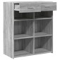 vidaXL Ντουλάπι Γκρι Sonoma 80x42,5x93 εκ. από Επεξεργασμένο Ξύλο