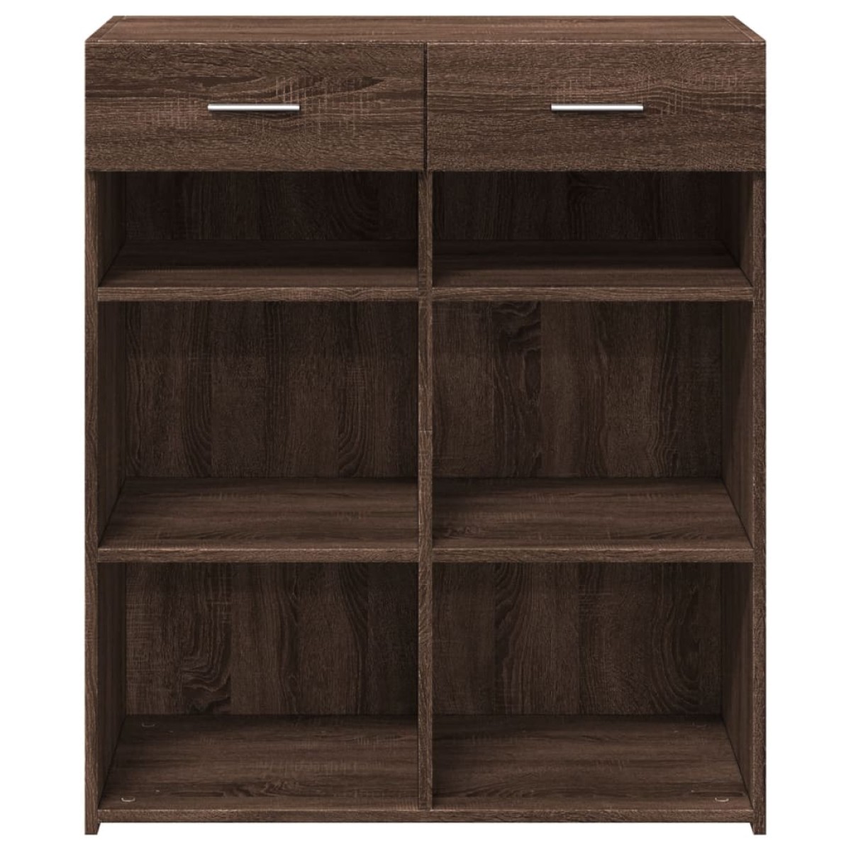 vidaXL Ντουλάπι Καφέ Δρυς 80x42,5x93 εκ. Επεξεργασμένο Ξύλο