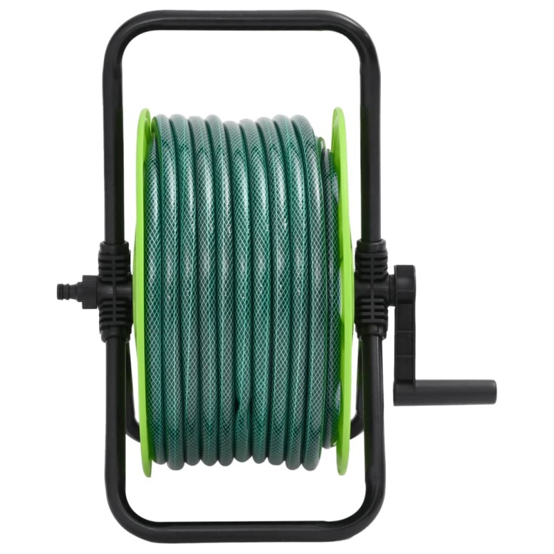 vidaXL Ελεύθερο Πράσινο Καρούλι Λάστιχου με Σωλήνα 20 μ. από PVC