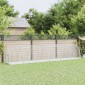 vidaXL Κλουβί Κουνελιών Ασημί 105x600x120 εκ. από Γαλβανισμένο Χάλυβα
