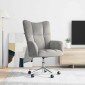 vidaXL Πολυθρόνα Relax Ανοιχτό Γκρι Βελούδινη
