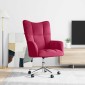 vidaXL Πολυθρόνα Relax Μπορντό Βελούδινη