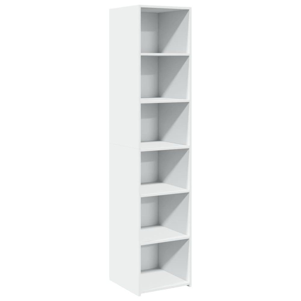 vidaXL Ντουλάπι Λευκό 40x41x185 εκ. Επεξεργασμένο Ξύλο