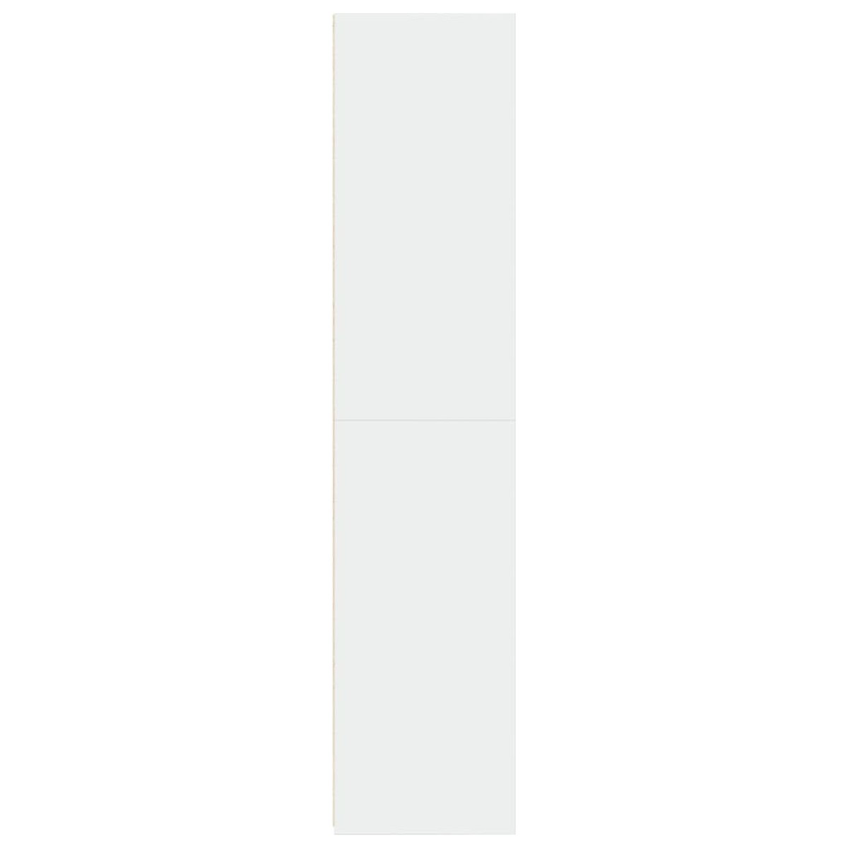 vidaXL Ντουλάπι Λευκό 40x41x185 εκ. Επεξεργασμένο Ξύλο