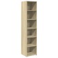 vidaXL Ντουλάπι Sonoma Δρυς 40x41x185 εκ. Επεξεργασμένο Ξύλο