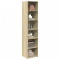 vidaXL Ντουλάπι Sonoma Δρυς 40x41x185 εκ. Επεξεργασμένο Ξύλο