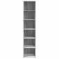 vidaXL Ντουλάπι Γκρι Sonoma 40x41x185 εκ. Επεξεργασμένο Ξύλο