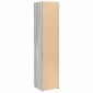 vidaXL Ντουλάπι Γκρι Sonoma 40x41x185 εκ. Επεξεργασμένο Ξύλο