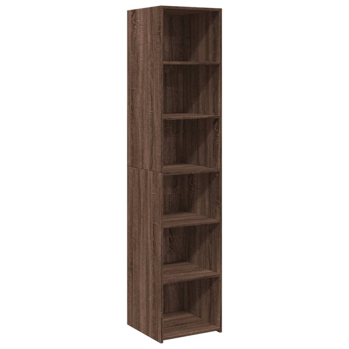 vidaXL Ντουλάπι Καφέ Δρυς 40x41x185 εκ. Επεξεργασμένο Ξύλο
