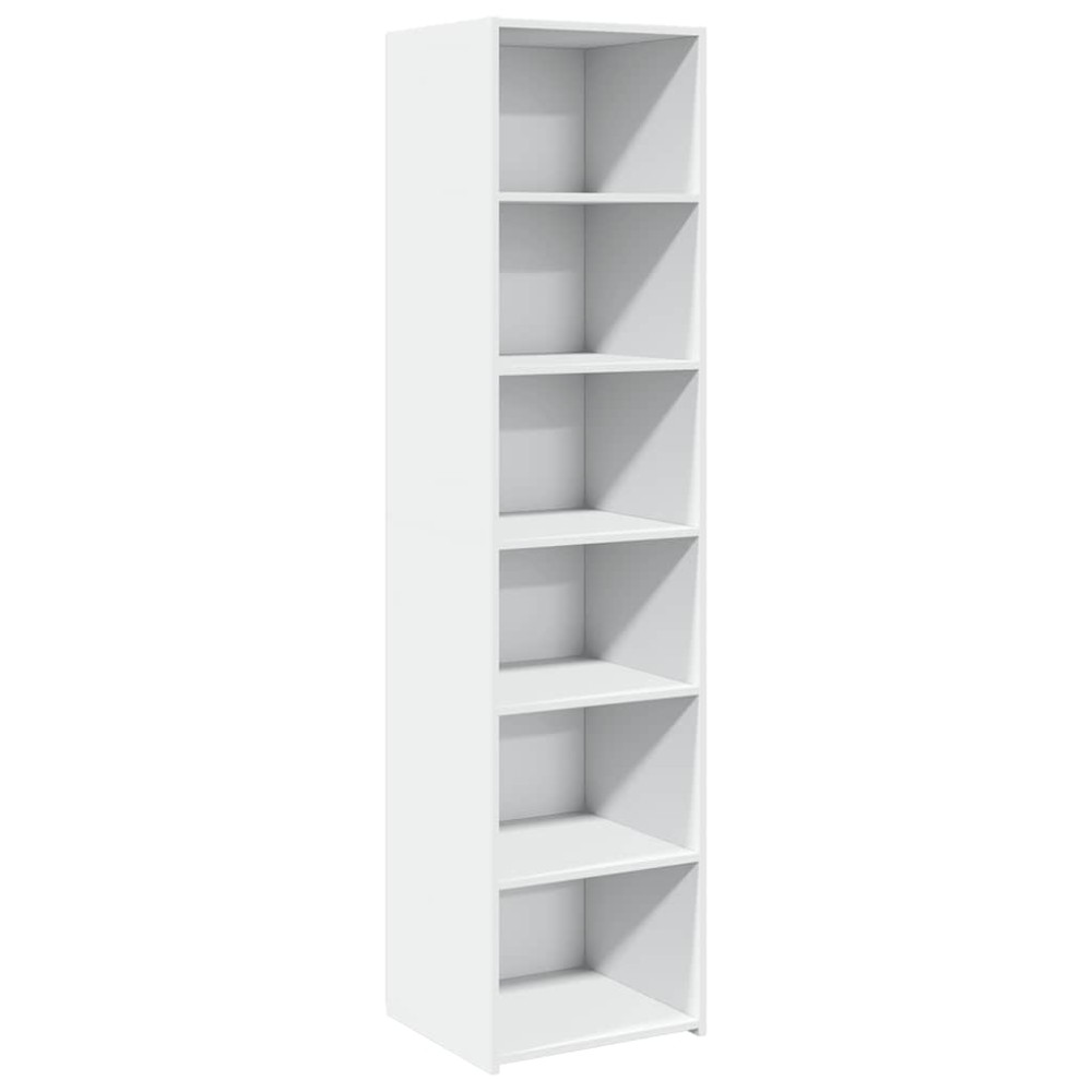 vidaXL Ντουλάπι Λευκό 45x41x185 εκ. Επεξεργασμένο Ξύλο