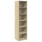 vidaXL Ντουλάπι Sonoma Δρυς 45x41x185 εκ. Επεξεργασμένο Ξύλο