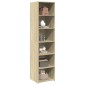 vidaXL Ντουλάπι Sonoma Δρυς 45x41x185 εκ. Επεξεργασμένο Ξύλο